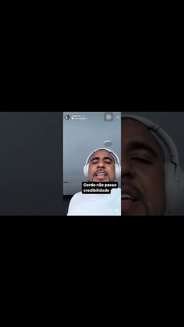 Gordo não passa credibilidade | Raiam Santos