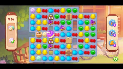 Playrix Homescapes Gameplay Walkthrough Level 8737