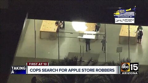 Police investigating armed robbery at Scottsdale Apple store