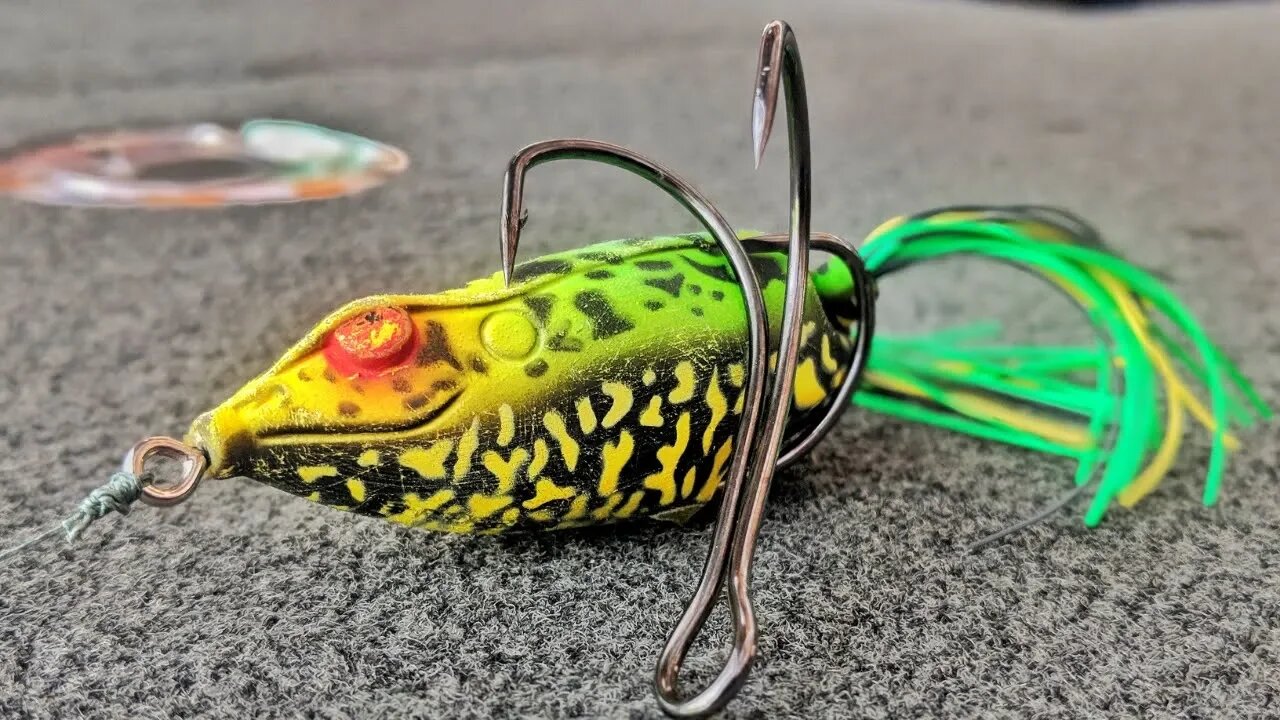 Bring A Old Frog Back to Life - How to Change Out Frog Hooks