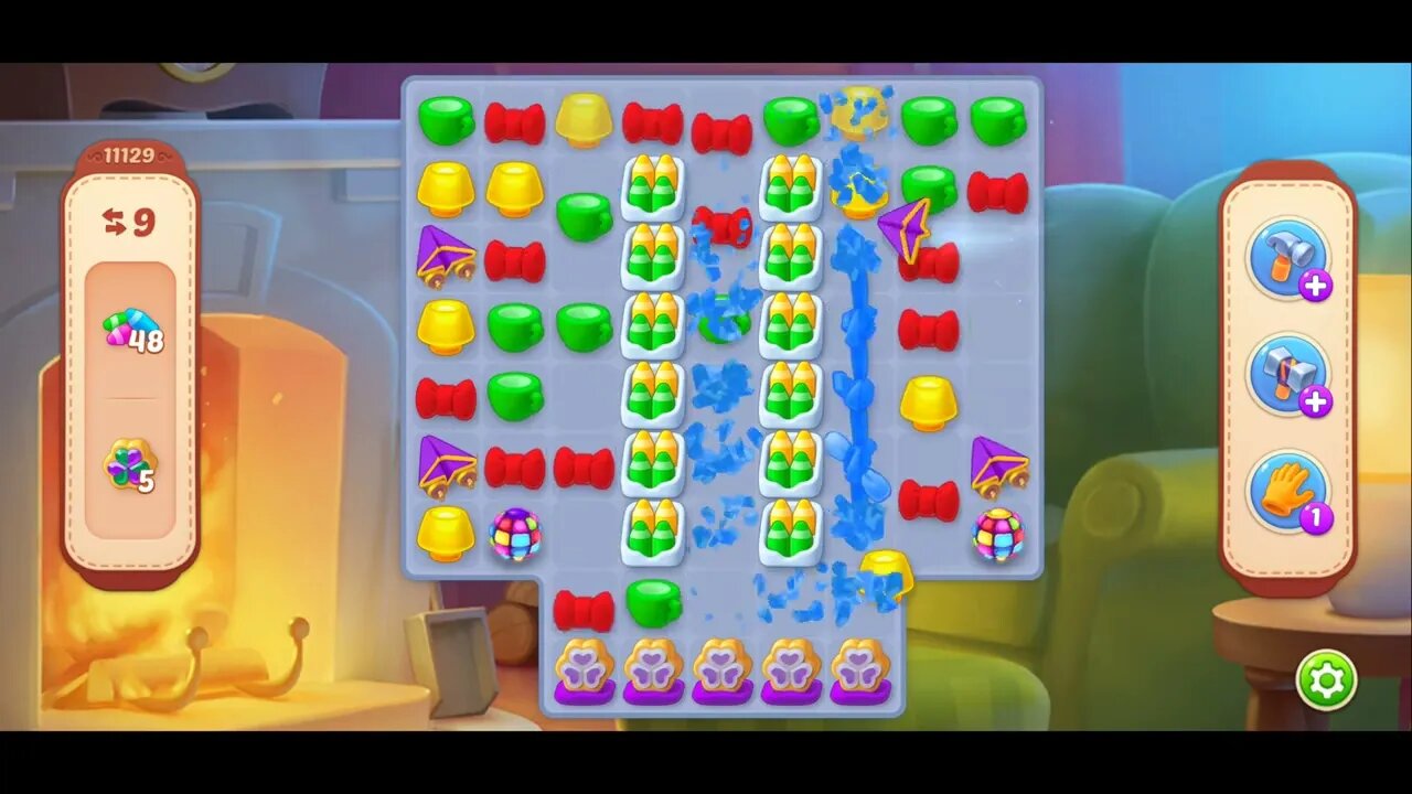 Playrix Homescapes Gameplay Walkthrough Level 11129