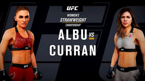 EA Sports UFC 3 Gameplay Kailin Curran vs Alexandra Albu