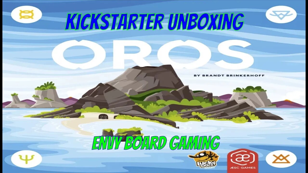 Kickstarter Unboxing: Oros Deluxe Edition