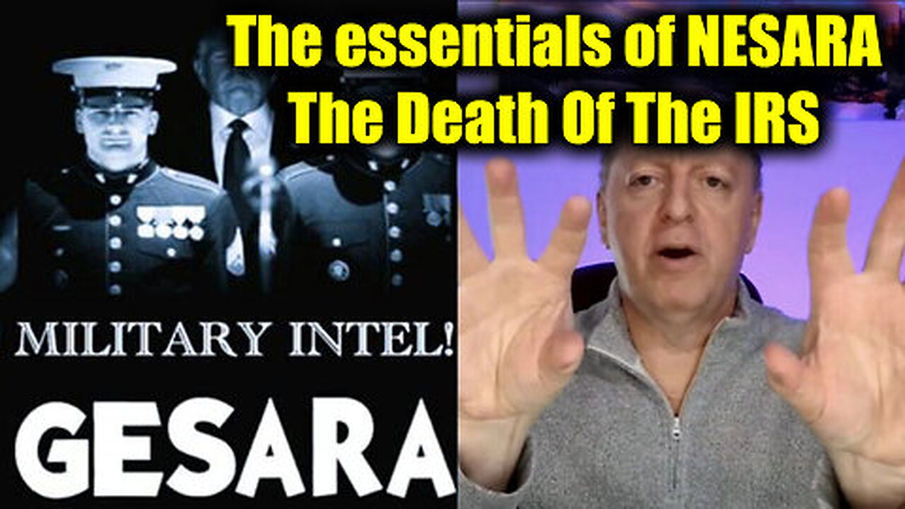 Dr. Scott Young Bombshell - The essentials of NESARA & The Death of The IRS