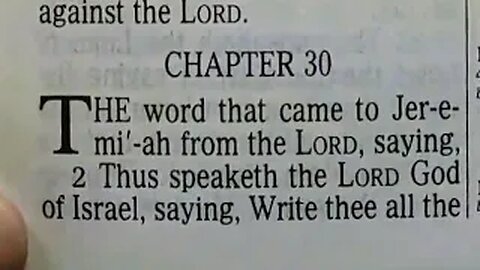 Jeremiah: Chapters 30-31