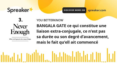 BANGALA GATE ce qui constitue une liaison extra-conjugale, ce n’est pas sa durée ou son degré d’avan