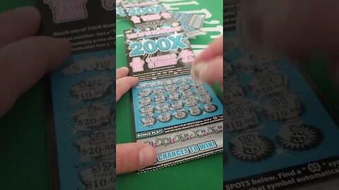 HUGE WINNING SCRATCH OFF TICKET!! #lottery