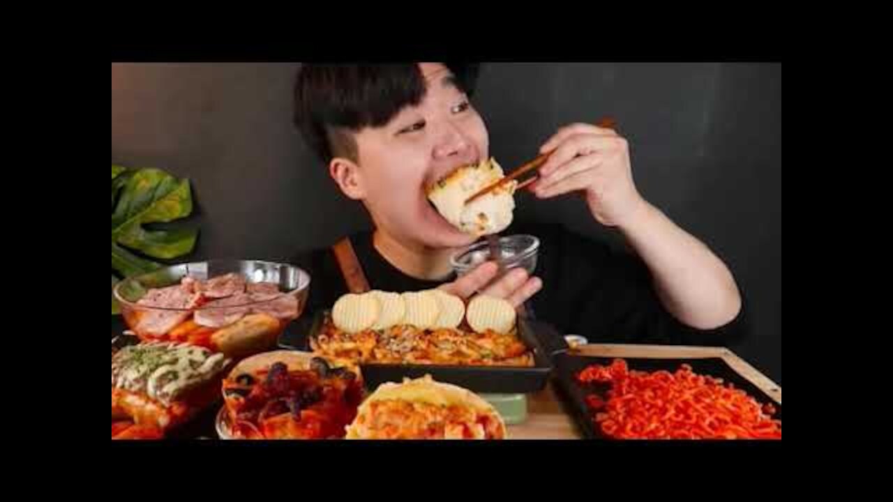 Korean food fast foods vs Cooking Show