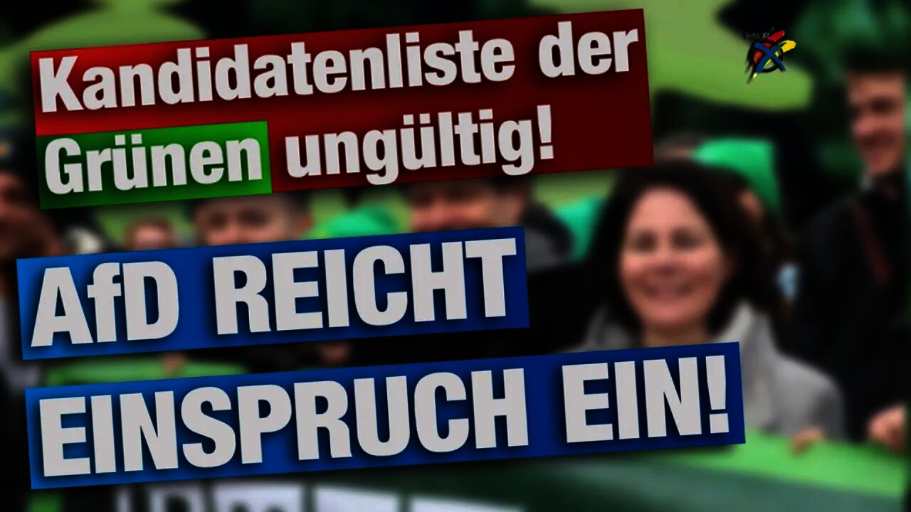 AfD deckt auf: Kandidatenliste der Grünen ungültig