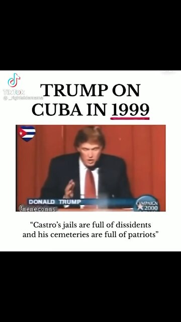 Trump On Cuba