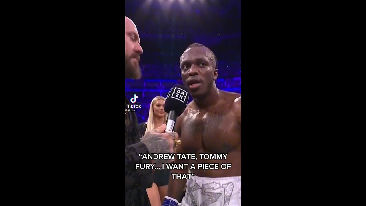 Ksi calls out Andrew tate and tommy fury next