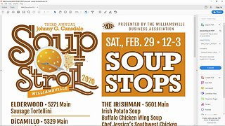 The Third Annual Soup Stroll