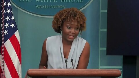 Karine Jean-Pierre Attempts To Claim Biden "Has Taken Action To Deal With The Crime" In Big Cities