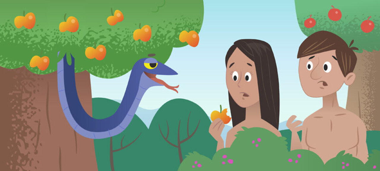 The Story of Adam and Eve - Bible Stories For Kids.