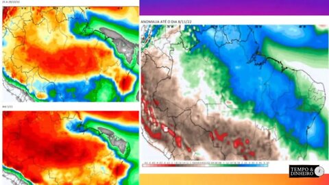 Frio anormal em novembro preocupa fruticultura. Chuvas avançam no centro-norte