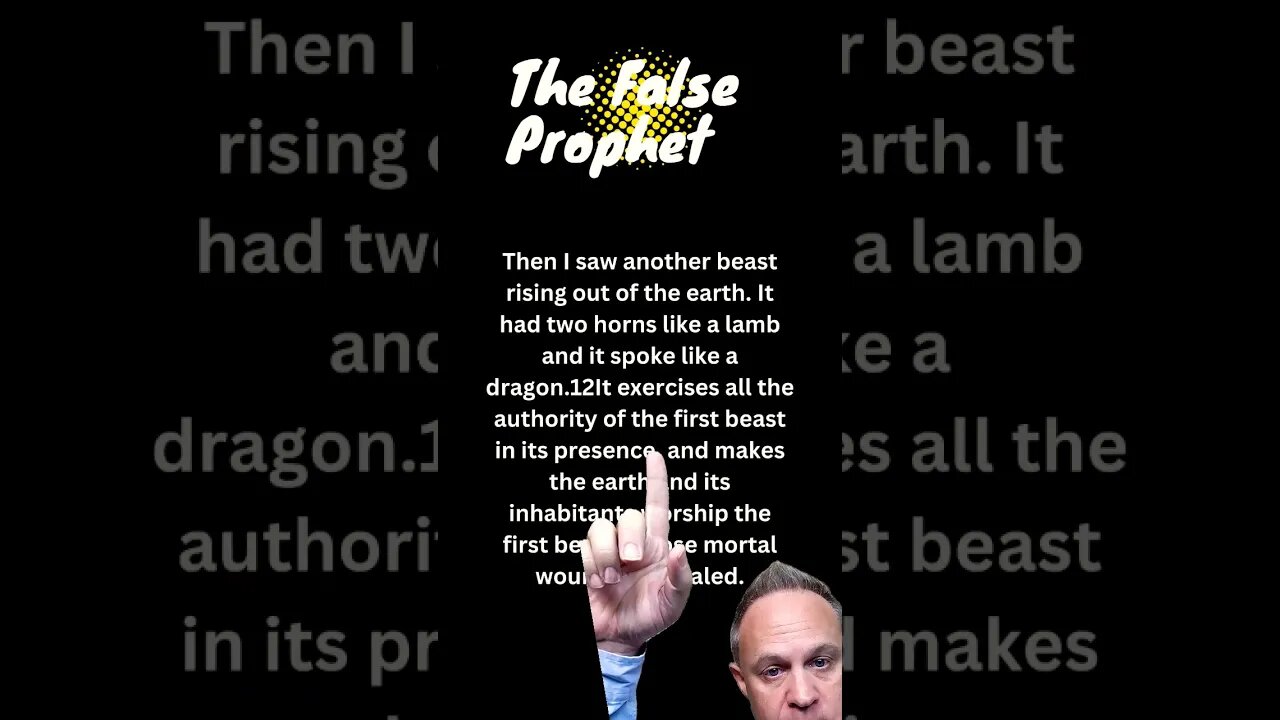 How to recognize the false prophet #holyspirit