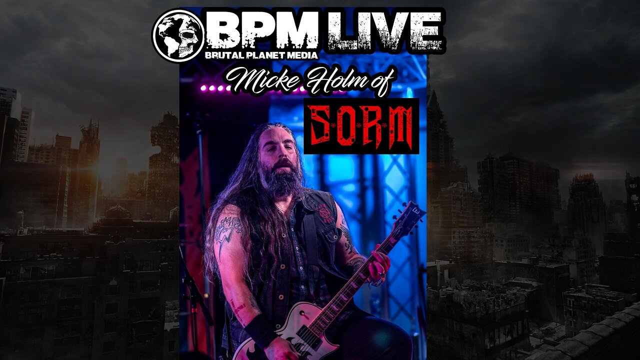 BPM Live w/ Micke Holm of S.O.R.M.