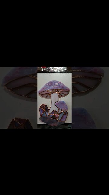 Floating into these dreamy pink vibes 💖 #pink #stainedglass #painting #aesthetic