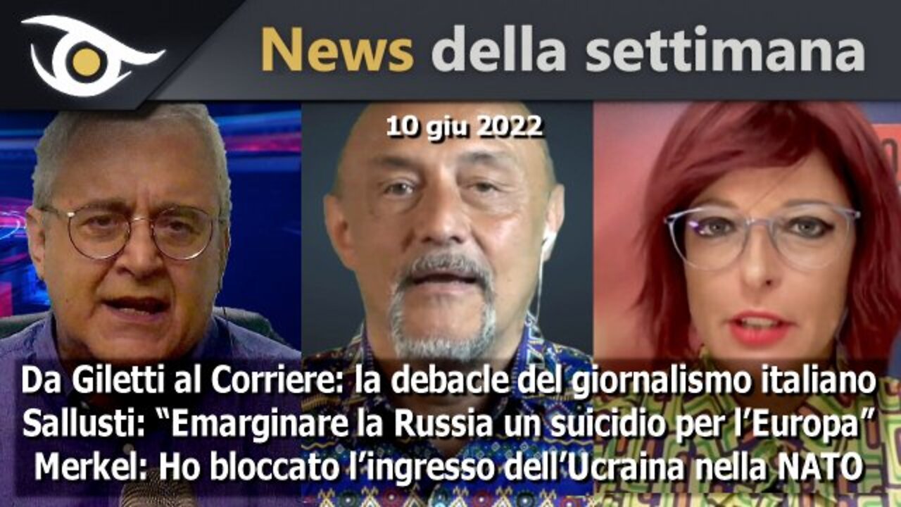 News della settimana (10 giu 2022)