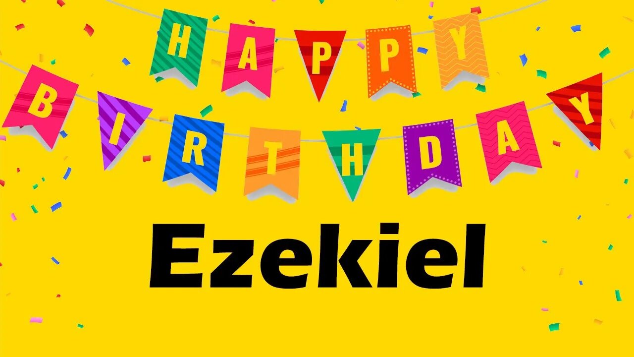 Happy Birthday to Ezekiel - Birthday Wish From Birthday Bash