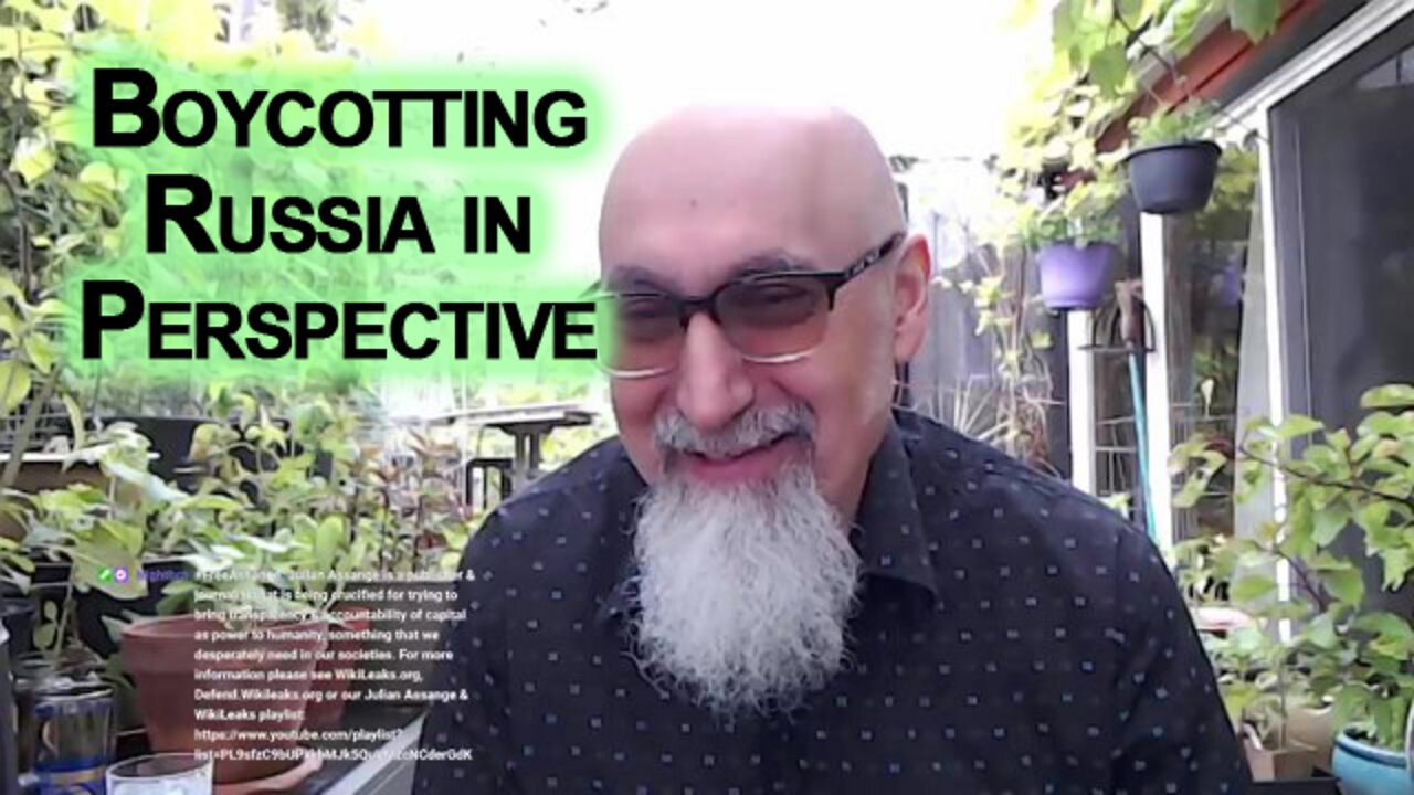 Boycotting Russia in Perspective, and How To Light a Cigar With a Torch Lighter [ASMR Sanctions]