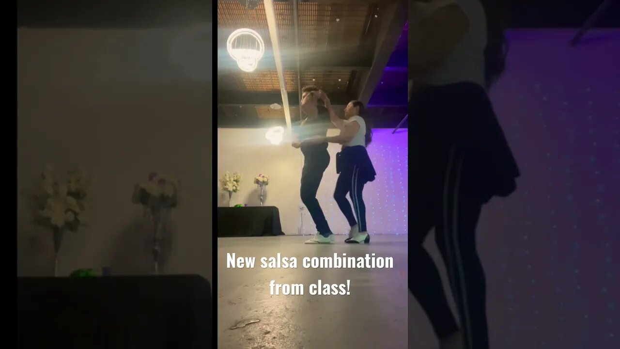 Fun salsa combination #shorts #dance