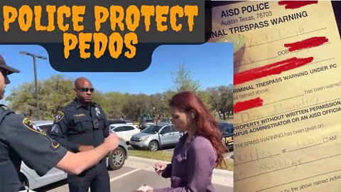 Kristi Kicked Off Campus While Police Protect Pedos