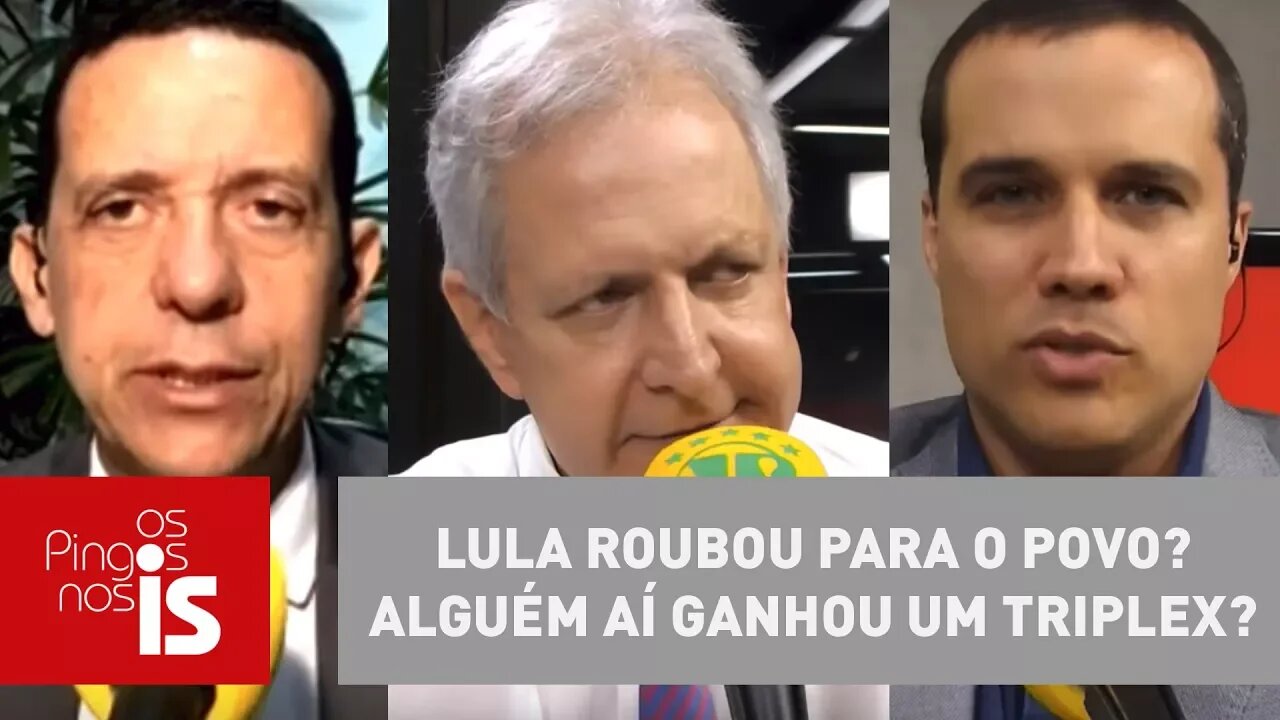 Debate: Lula roubou para o povo? Alguém aí ganhou um triplex?