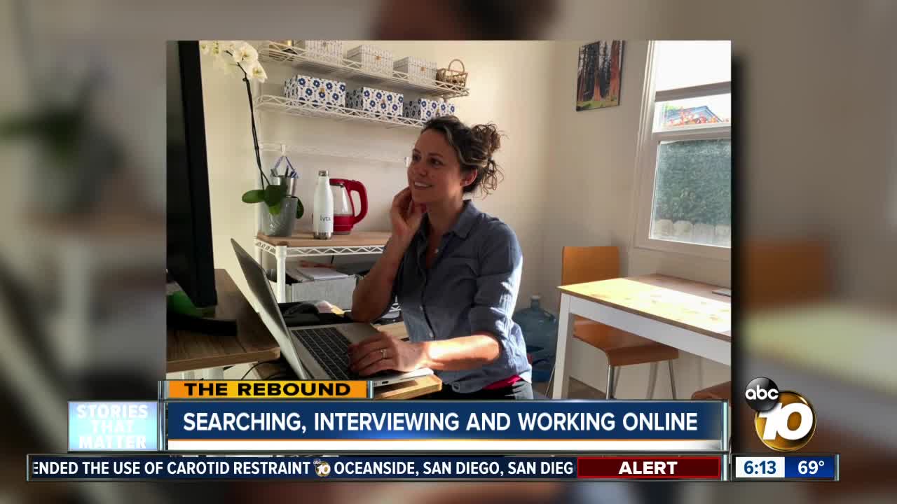 Virtual job interviews and remote working Increases