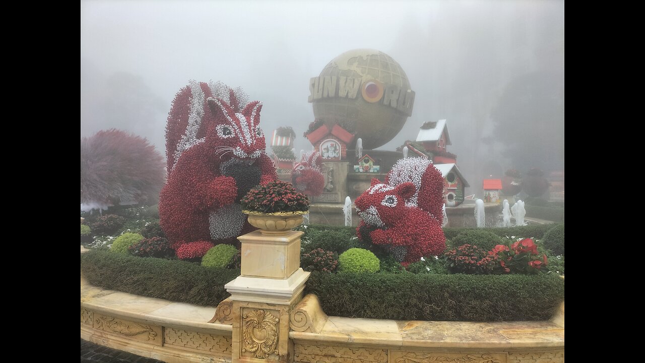 Ba na hills in Vietnam