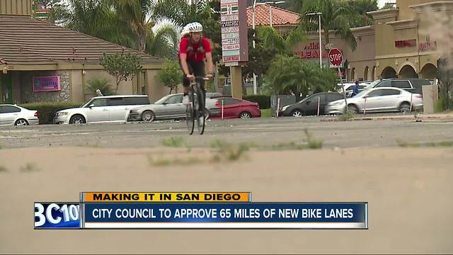 San Diego streets about to become more bike friendly