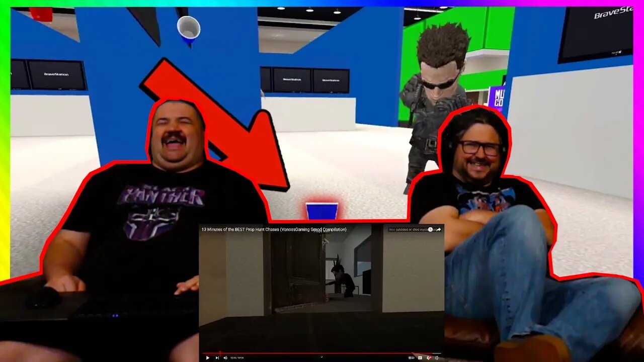 13 Minutes of the BEST Prop Hunt Chases (@VanossGamingExtras Gmod Compilation) | RENEGADES REACT