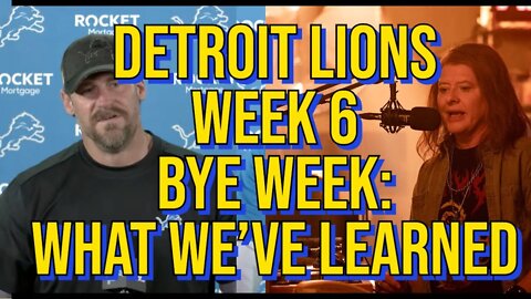 Detroit Lions Week 6 *Bye Week* #detroitlions #nfl #football