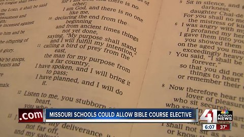 Missouri lawmakers approve Bible class in public schools