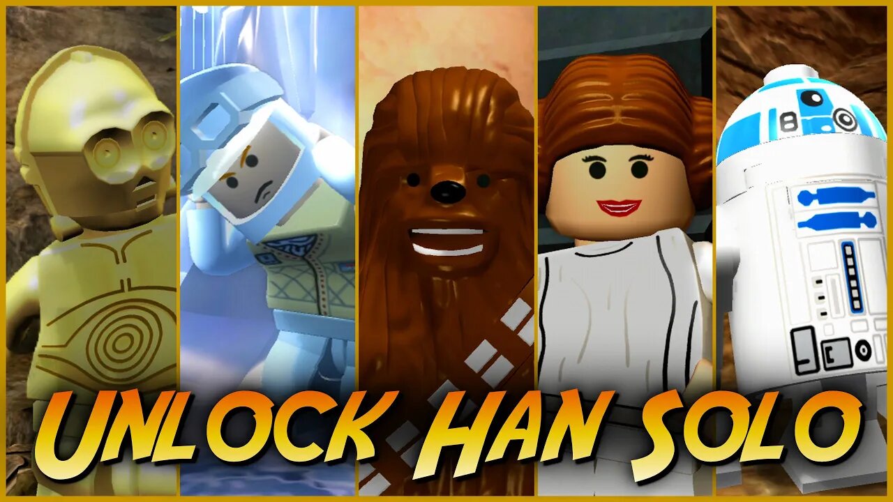 Unlock HAN SOLO in LEGO Indiana Jones: The Original Adventures | Star Wars Character Locations