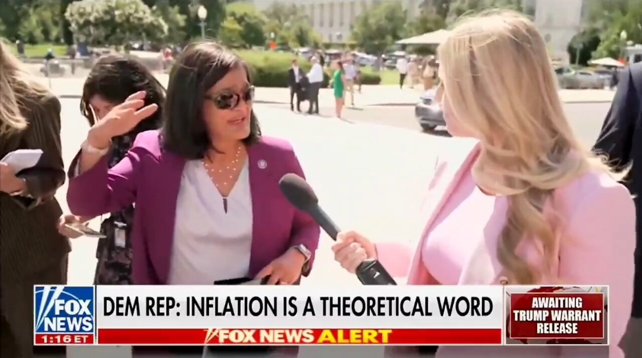 Dem Rep Jayapal Dismisses Inflation, It’s A Theoretical Word