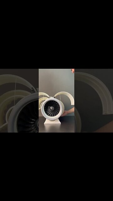 Aircraft engine miniature ✈️