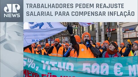 Alemanha tem greve no setor de transportes nesta segunda (27)