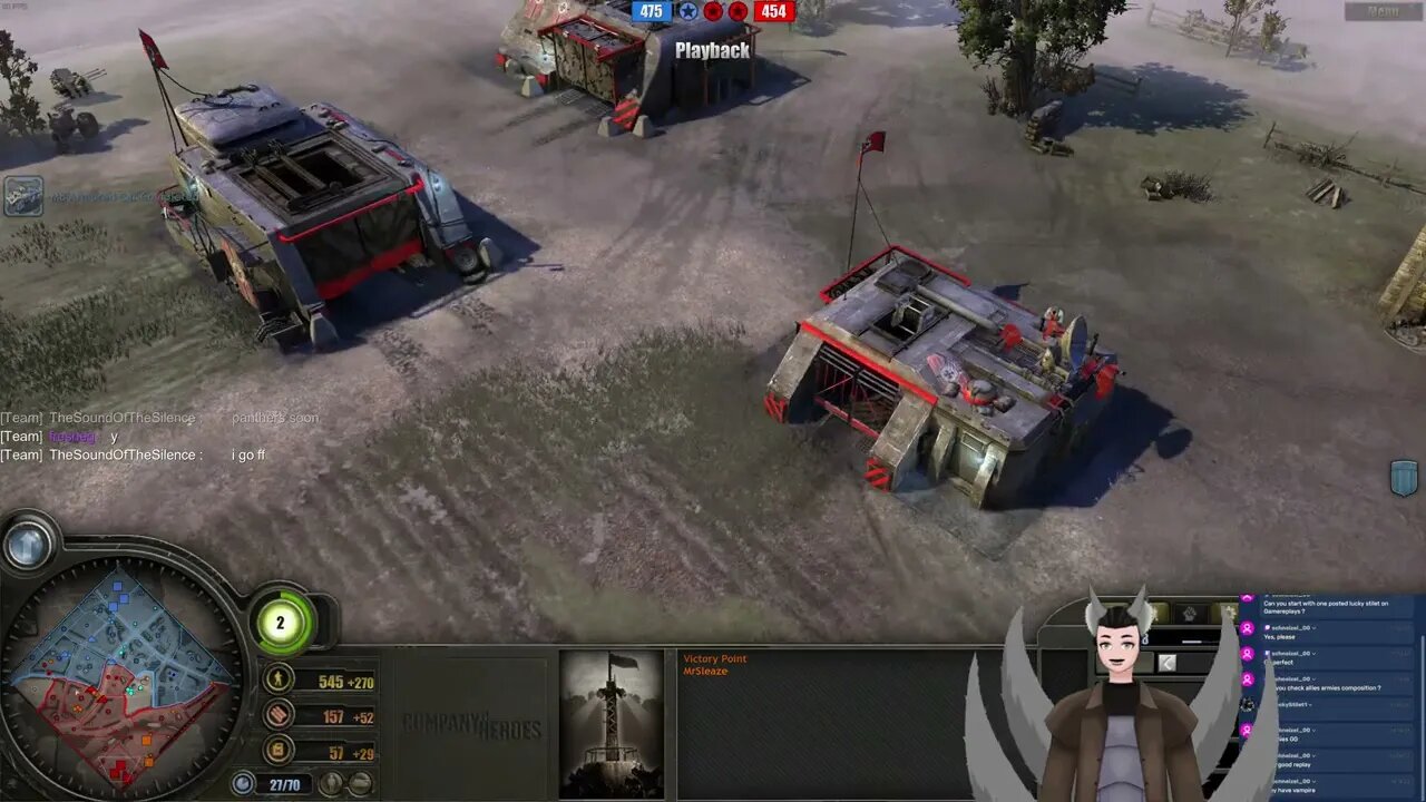 TheSoundOfTheSilence, fresheg vs MrSleaze, TTeokLeaf || Company of Heroes 1