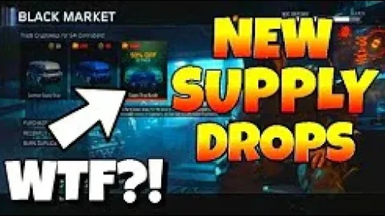 NEW "10 PACK SUPPLY DROP" IN Black Ops 3 - WTF!?