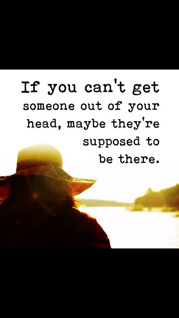 Can't get someone out of your head [GMG Originals]