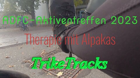 ADFC-Aktiventreffen 2023 - Therapie mit Alpakas