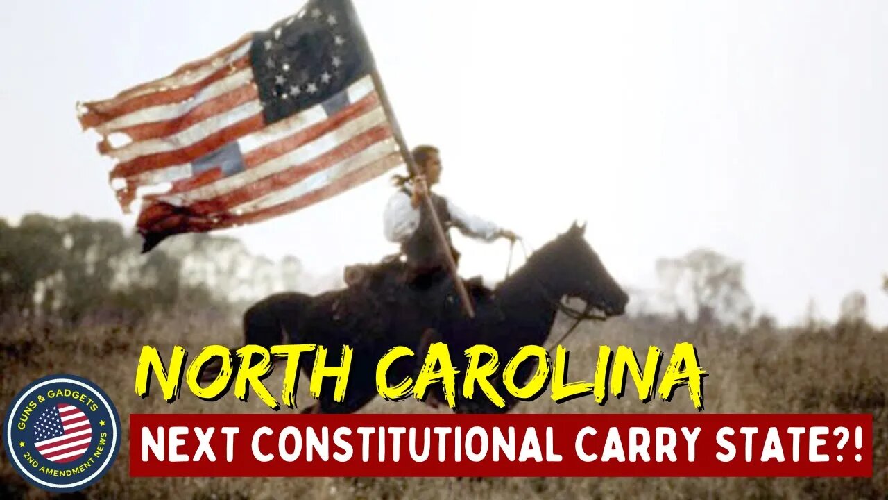 With YOUR Help North Carolina Will Be The Next Constitutional Carry State!