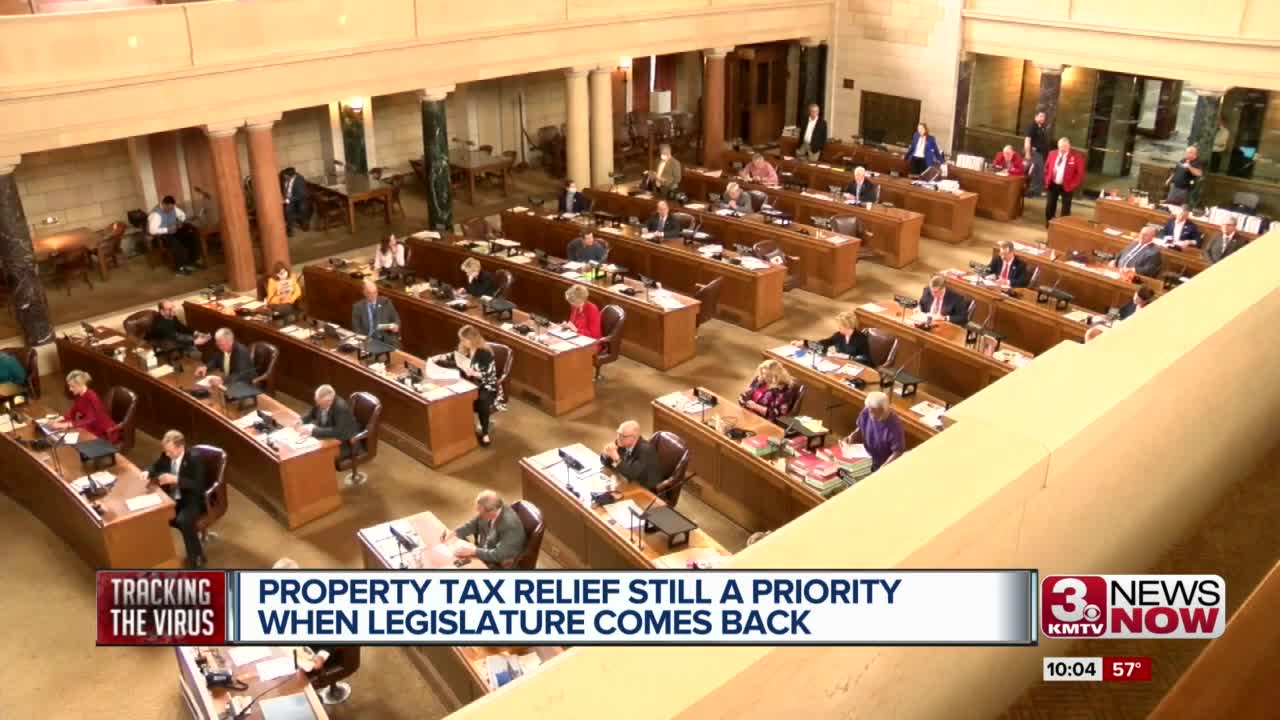 Property tax relief still a priority when legislature comes back