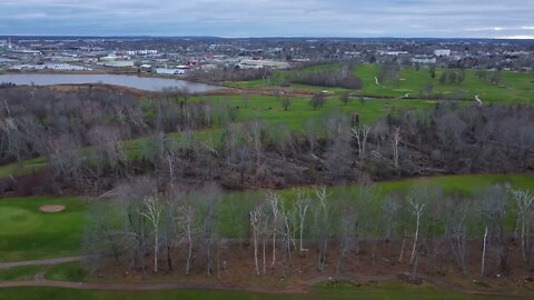 Drone Shot North America December - Royalty Free Stock Video