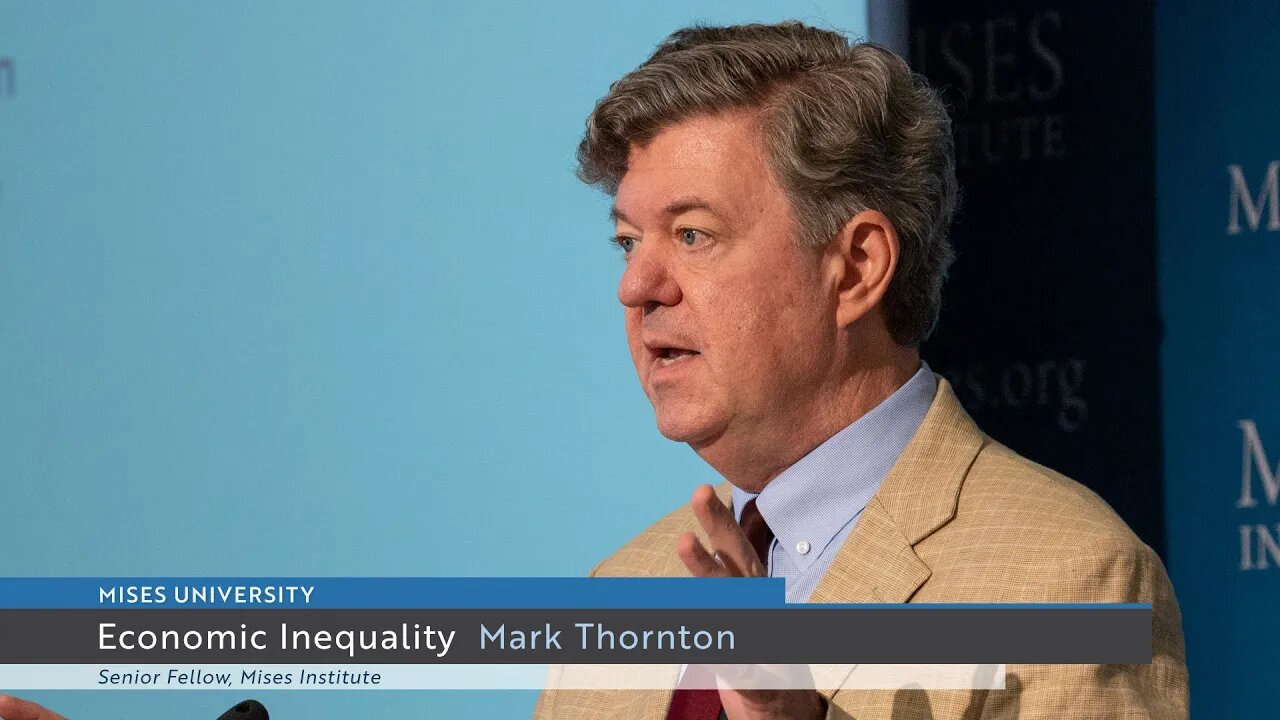 Economic Inequality | Mark Thornton