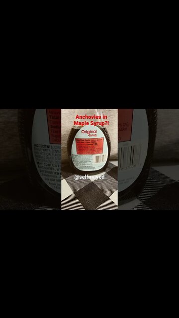 Anchovies In Maple Syrup?! #howto #shorts #mealprep