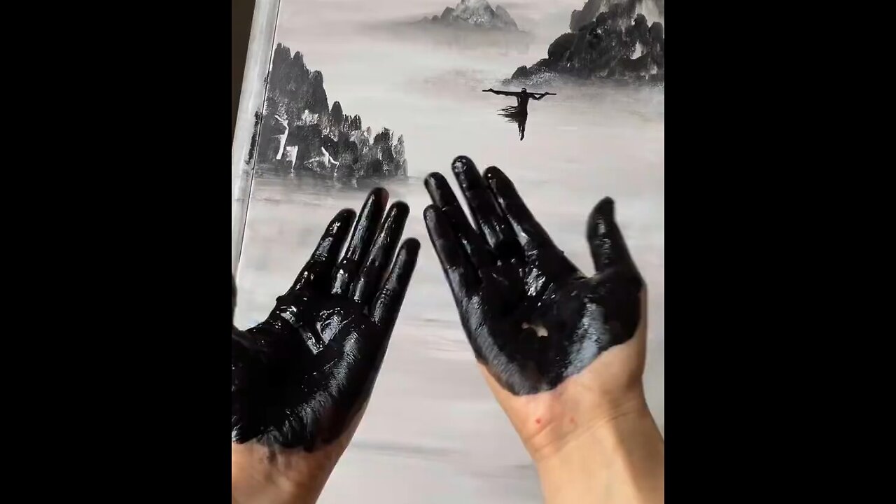 Amazing 🤩 Artwork/ Master piece Hand Painting/DIY ASMR/ #reels #art