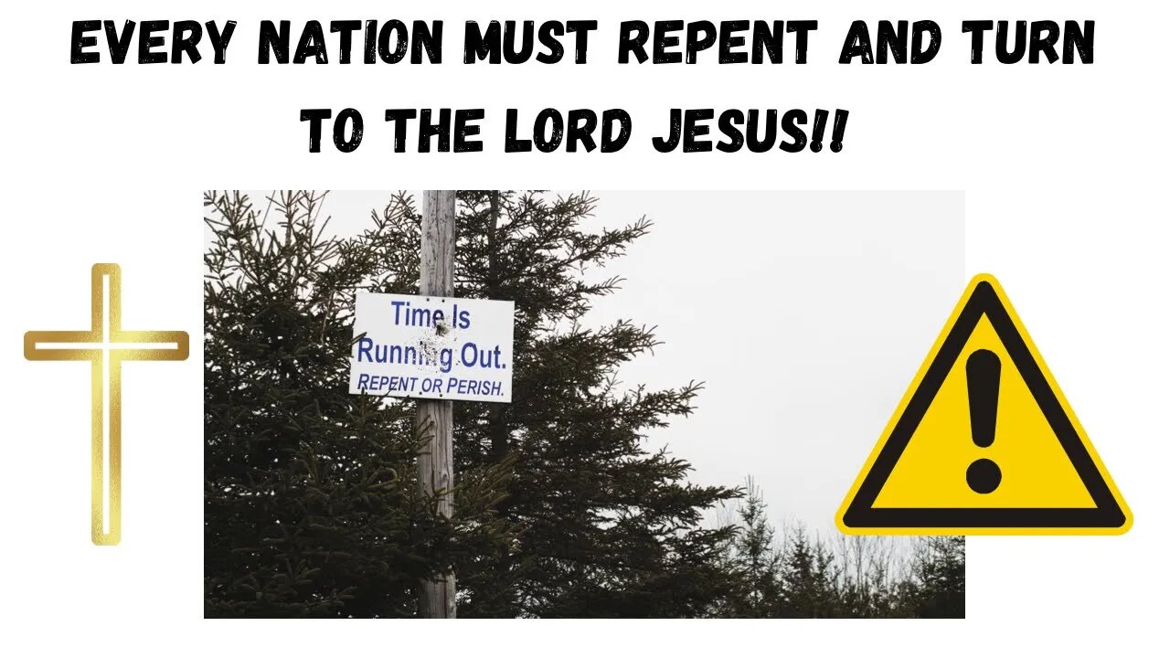 REPENT FOR THE KINGDOM OF GOD IS AT HAND! #jesussaves #endtimes #salvation #lastdays #godforgives