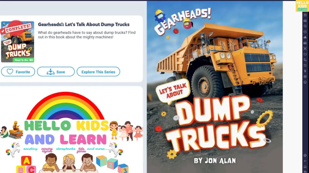 Let's Talk about - Dump Trucks